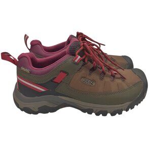 Keen Targhee Womens Waterproof EXP Low Hiking Shoes SZ 7.5